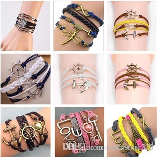 pearl 45 styles infinity love believe friendship multilayer charm leather bracelets for women
pearl 45 styles infinity love believe friendship multilayer charm leather bracelets for women