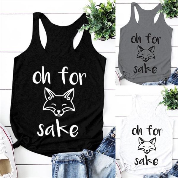 umeko 2020 new oh for sake cartoon fox printed vest for women cute lovely tank female summer sleeveless mujer, White
umeko 2020 new oh for sake cartoon fox printed vest for women cute lovely tank female summer sleeveless mujer, White