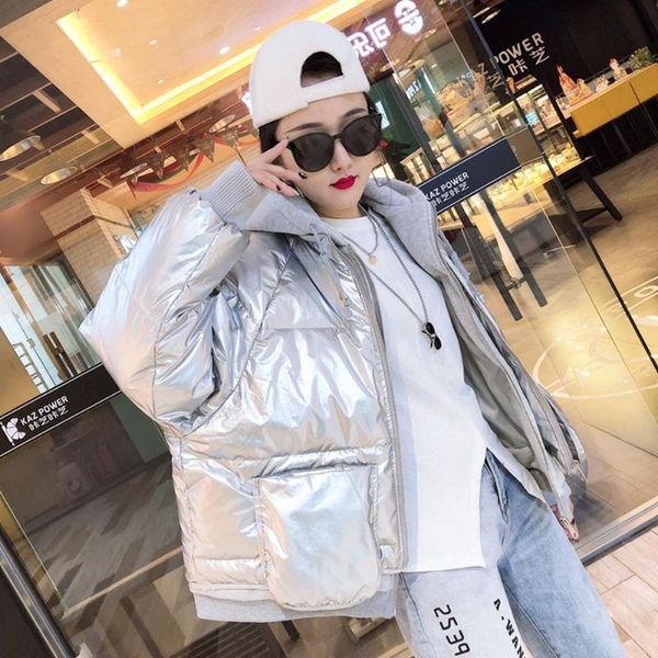 women's down & parkas winter fashion splicing fake-two hooded women parka cotton jacket thick warm short casual cotton-padded outwear m, Black
women's down & parkas winter fashion splicing fake-two hooded women parka cotton jacket thick warm short casual cotton-padded outwear m, Black