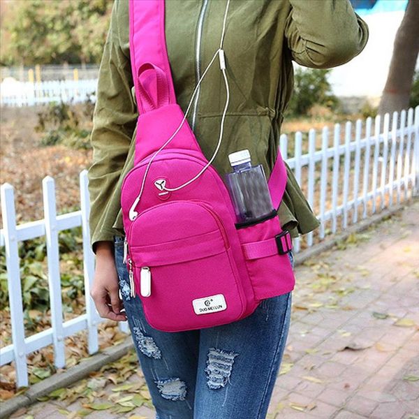 new arrival nylon chest pack single shoulder strap back bag crossbody bags for women sling shoulder bag travel back 6.99
new arrival nylon chest pack single shoulder strap back bag crossbody bags for women sling shoulder bag travel back 6.99