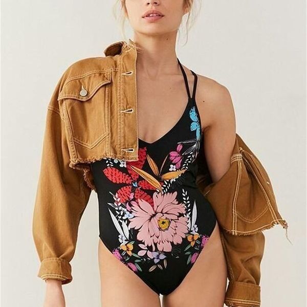 florals new summer women's one-piece swimming bandage swimwear swimsuit lady's flowers bathing suit s0020, White;black
florals new summer women's one-piece swimming bandage swimwear swimsuit lady's flowers bathing suit s0020, White;black