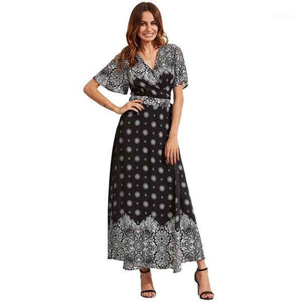 summer women bikini cover up printed boho wrapping dress swimsuit plus size beach dresses bathing suit cover-ups vkdr19801, White;black
summer women bikini cover up printed boho wrapping dress swimsuit plus size beach dresses bathing suit cover-ups vkdr19801, White;black
