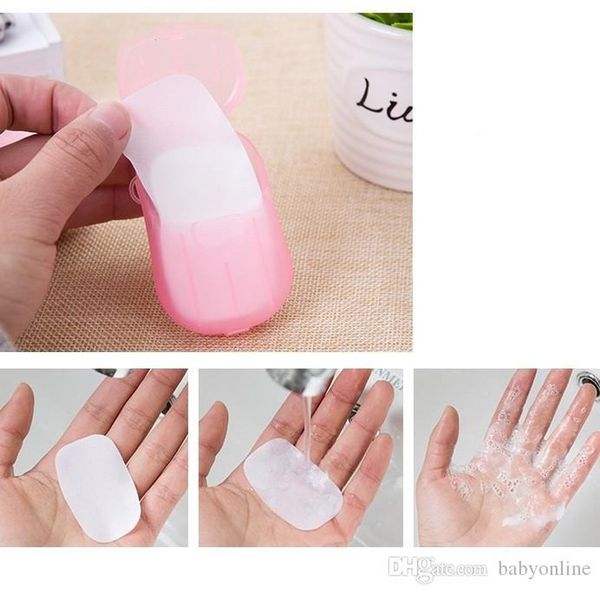 20pcs/box disposable anti dust mini travel soap paper washing hand bath cleaning portable boxed foaming soap paper scented sheets fy6022
20pcs/box disposable anti dust mini travel soap paper washing hand bath cleaning portable boxed foaming soap paper scented sheets fy6022