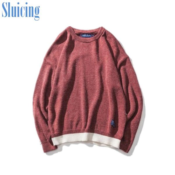 sluicing fashion loose casual sweater men's autumn and winter new style hong kong foreign trade round neck pullover sweater, White;black
sluicing fashion loose casual sweater men's autumn and winter new style hong kong foreign trade round neck pullover sweater, White;black