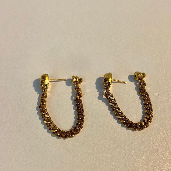 dangle & chandelier 2021 vintage gold color skull earrings fashion punk jewelry for women designer bijoux, Silver
dangle & chandelier 2021 vintage gold color skull earrings fashion punk jewelry for women designer bijoux, Silver