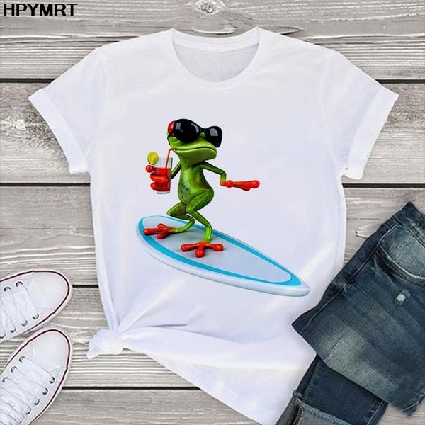 2021 new summer t shirt women kawaii frog t shirt funny animal graphic tees plus size streetwear tshirt female clothing, White
2021 new summer t shirt women kawaii frog t shirt funny animal graphic tees plus size streetwear tshirt female clothing, White