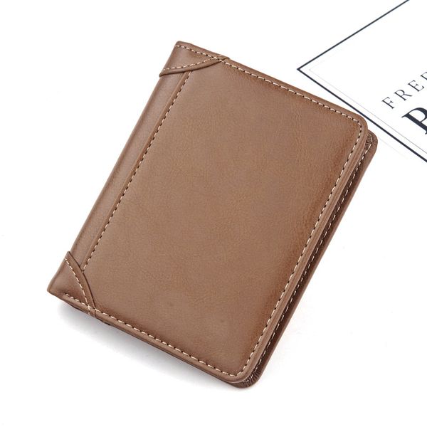 designer-new men's short wallet europe and the united states retro leather wallet multi-function male vertical card package ing, Red;black
designer-new men's short wallet europe and the united states retro leather wallet multi-function male vertical card package ing, Red;black