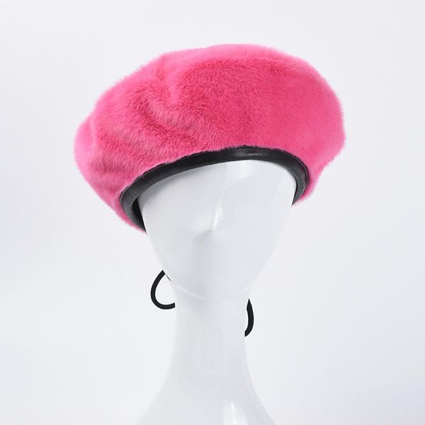 berets faux fur beret hats women winter french hat girls solid color fashion autumn for flat cap, Blue;gray
berets faux fur beret hats women winter french hat girls solid color fashion autumn for flat cap, Blue;gray