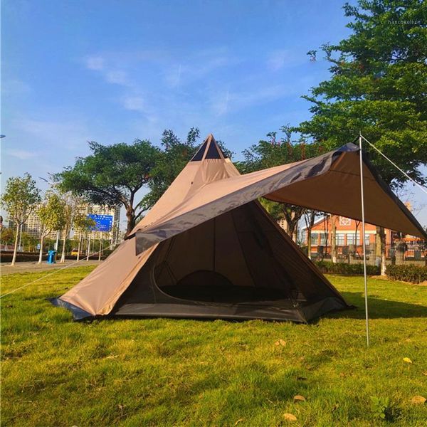 tents and shelters pyramid outdoor yurt family camping multi-person double-layer rainstorm-proof thickened 5-6 people capacity big tent1
tents and shelters pyramid outdoor yurt family camping multi-person double-layer rainstorm-proof thickened 5-6 people capacity big tent1