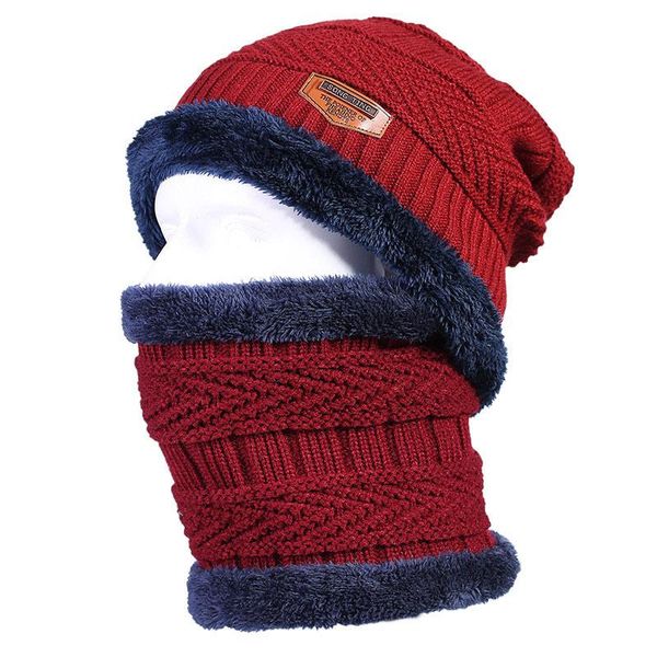 d autumn and winter cap added fleece for man knitting collar of arrowhead leather label to protect ear, Blue;gray
d autumn and winter cap added fleece for man knitting collar of arrowhead leather label to protect ear, Blue;gray