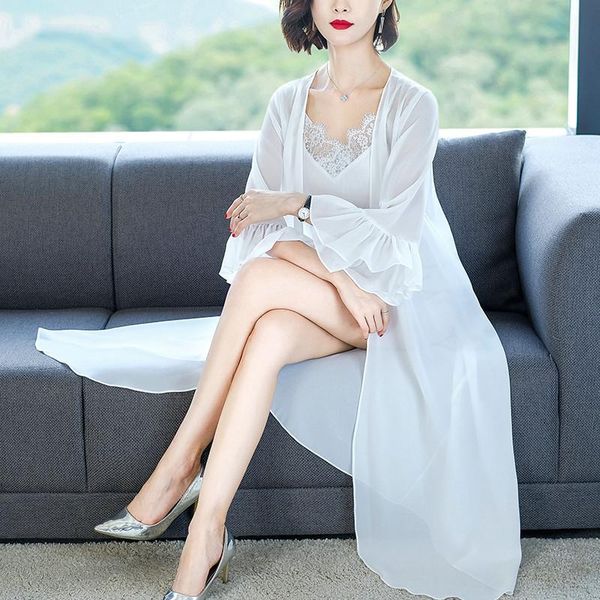 women's blouses & shirts summer sun protection women long plus size black white red chiffon cardigan half sleeve loose blouse 6xl 7xl 8 
women's blouses & shirts summer sun protection women long plus size black white red chiffon cardigan half sleeve loose blouse 6xl 7xl 8