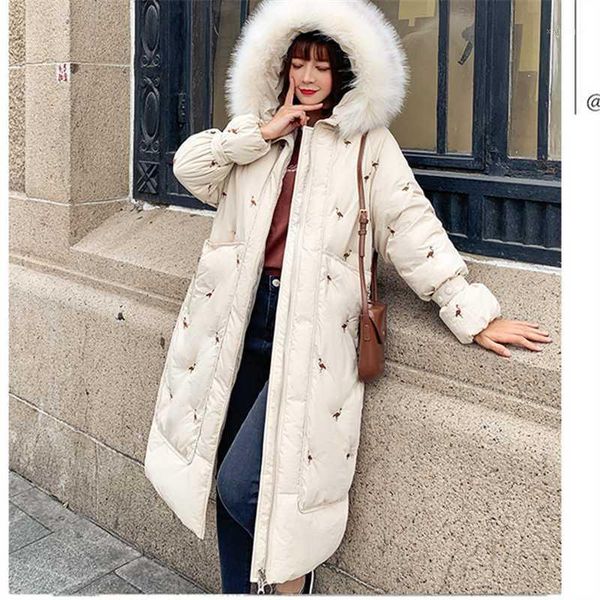 2019 winter new explosions cotton coat thick long cotton clothes women fashion large fur collar hooded loose coat h009011, Black
2019 winter new explosions cotton coat thick long cotton clothes women fashion large fur collar hooded loose coat h009011, Black