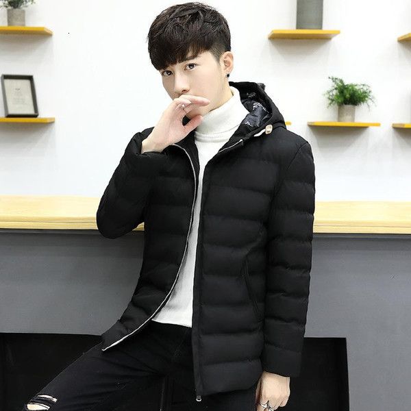 tide casual hooded parka autumn winter men jacket fashion outwear cotton slim fit coat male thick warm parka zipper jacket mens, Black
tide casual hooded parka autumn winter men jacket fashion outwear cotton slim fit coat male thick warm parka zipper jacket mens, Black