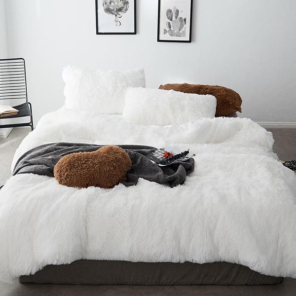 winter warm thinken bedding sets coral fleece long hair set bed cashmere linen cover sheet duvet soft bedcloth 4pcs bed
winter warm thinken bedding sets coral fleece long hair set bed cashmere linen cover sheet duvet soft bedcloth 4pcs bed