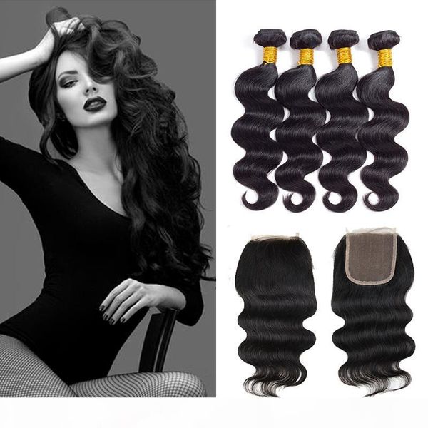 body wave 4 bundles with lace closure raw virgin hair unprocessed double drawn weaves closure mink brazilian hair wholesale natural black, Black;brown
body wave 4 bundles with lace closure raw virgin hair unprocessed double drawn weaves closure mink brazilian hair wholesale natural black, Black;brown