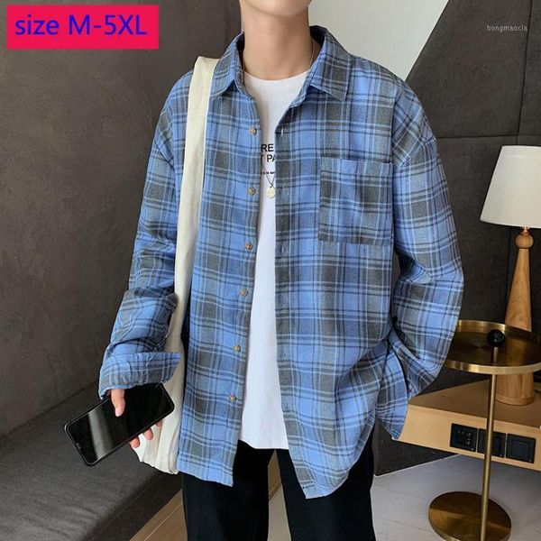 new arrival fashion large plaid men fashionable handsome coat casual shirts long sleeve shirt men plus size mlxl2xl3xl4xl5xl1, White;black
new arrival fashion large plaid men fashionable handsome coat casual shirts long sleeve shirt men plus size mlxl2xl3xl4xl5xl1, White;black