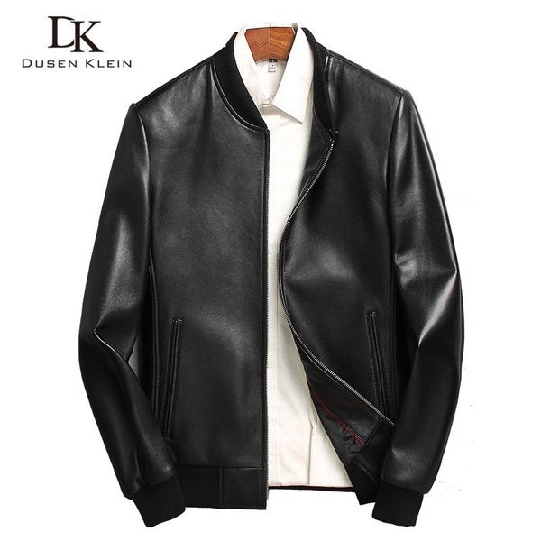 mens leather jacket fashion 2021 dusen genuine leather coats slim/casual luxury male clothing sheepskin i6086, Black
mens leather jacket fashion 2021 dusen genuine leather coats slim/casual luxury male clothing sheepskin i6086, Black