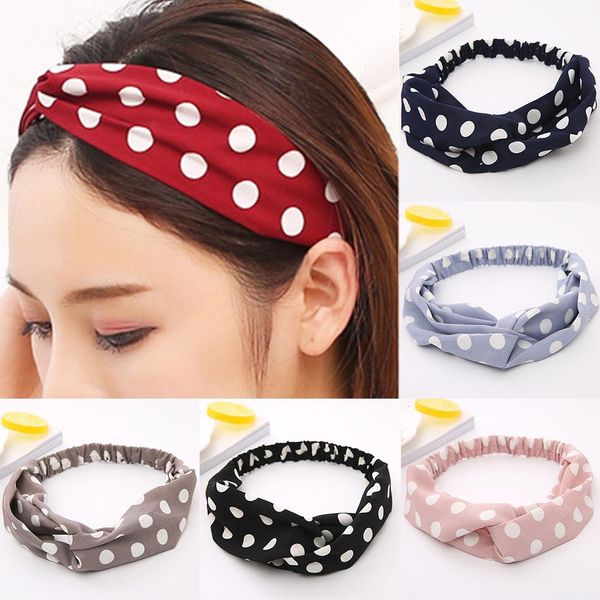 1pc women girls polka dot print cross knot headbands korean style hairband head hoop makeup face washing turban hair accessories q jllohc
1pc women girls polka dot print cross knot headbands korean style hairband head hoop makeup face washing turban hair accessories q jllohc