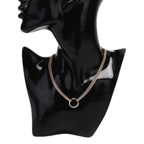 design vintage multilayer circle pendant faux pearl sweater chain necklace decor jewelry fashion accessories gifts, Silver
design vintage multilayer circle pendant faux pearl sweater chain necklace decor jewelry fashion accessories gifts, Silver