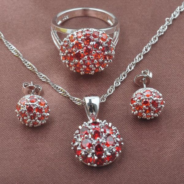 2020 fashion red zirconia women's silver color jewelry sets necklace pendant earrings ring tz0550
2020 fashion red zirconia women's silver color jewelry sets necklace pendant earrings ring tz0550