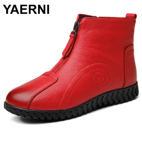 boots yaerni 2021 soft comfort wind autumn winter flat non-slip mother cowhide leather shoes woman ankle e413, Black
boots yaerni 2021 soft comfort wind autumn winter flat non-slip mother cowhide leather shoes woman ankle e413, Black