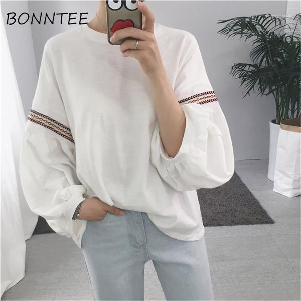 women's t-shirt t-shirts women striped lantern sleeve elegant loose tees womens casual sweet o-neck fashion students chic korean style1, White
women's t-shirt t-shirts women striped lantern sleeve elegant loose tees womens casual sweet o-neck fashion students chic korean style1, White