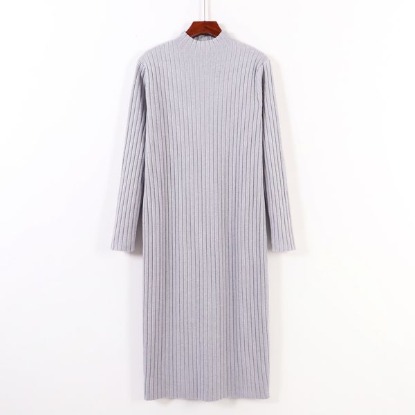 2021 new chic oversize thick long women half-high autumn winter straight sweater female casual loose knit dress sjou, Black;gray
2021 new chic oversize thick long women half-high autumn winter straight sweater female casual loose knit dress sjou, Black;gray