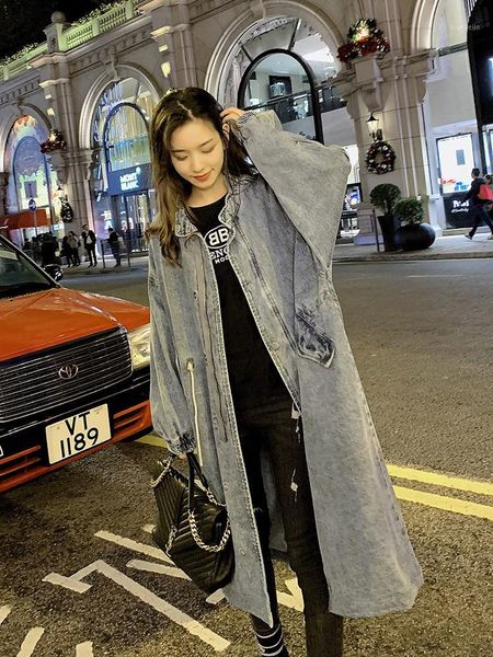 autumn winter new coat trench coat oversize long trench casual women's long coa cowboy female duster coats1, Tan;black
autumn winter new coat trench coat oversize long trench casual women's long coa cowboy female duster coats1, Tan;black