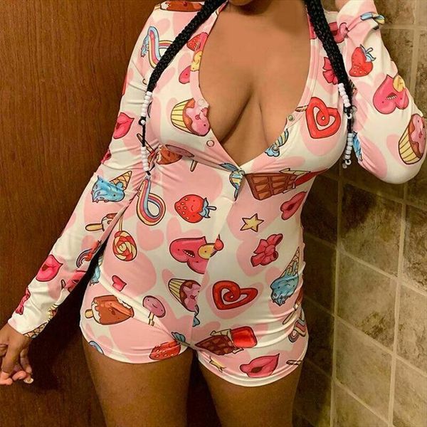goocheer fashion candy print bodysuit smooth fiber button long sleeve jumpsuit women love game jumpsuits amp; rompers, Black;white
goocheer fashion candy print bodysuit smooth fiber button long sleeve jumpsuit women love game jumpsuits amp; rompers, Black;white