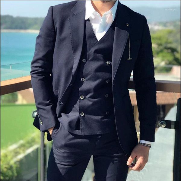 men's khaki black single-breasted vest 3 piece (blazer+pant+vest) suits party groom wedding tuxedos spring business suit1, White;black
men's khaki black single-breasted vest 3 piece (blazer+pant+vest) suits party groom wedding tuxedos spring business suit1, White;black