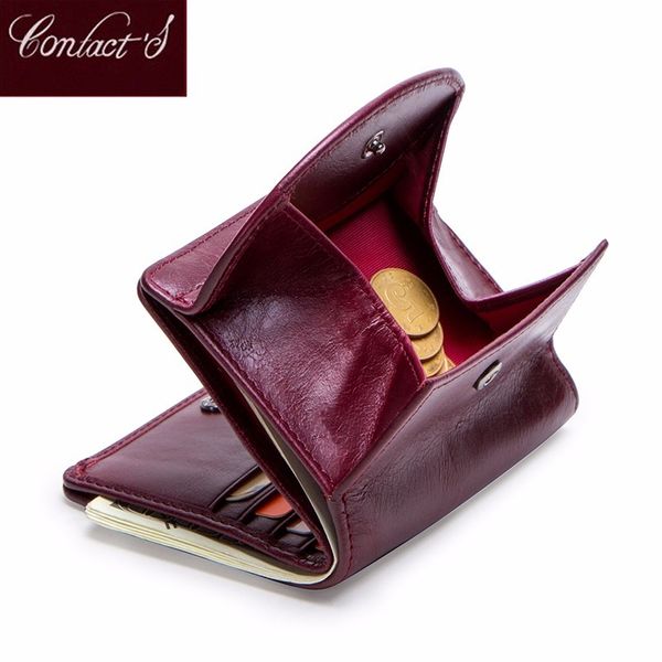 contacts genuine leather small wallet women short card holder wallets for women hasp coin purse mini clutch bag portfel damski c1115, Red;black
contacts genuine leather small wallet women short card holder wallets for women hasp coin purse mini clutch bag portfel damski c1115, Red;black