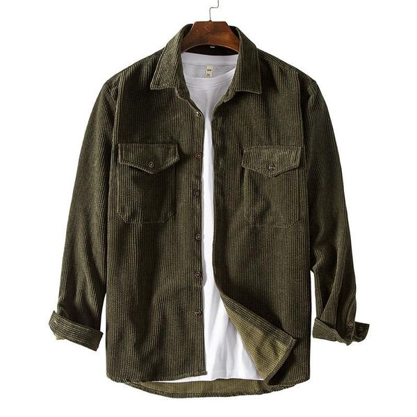 men's jackets 2021 spring autumn men blazer fashion slim casual long-sleeved padded retro double-pocket shirt in solid color, Black;brown
men's jackets 2021 spring autumn men blazer fashion slim casual long-sleeved padded retro double-pocket shirt in solid color, Black;brown
