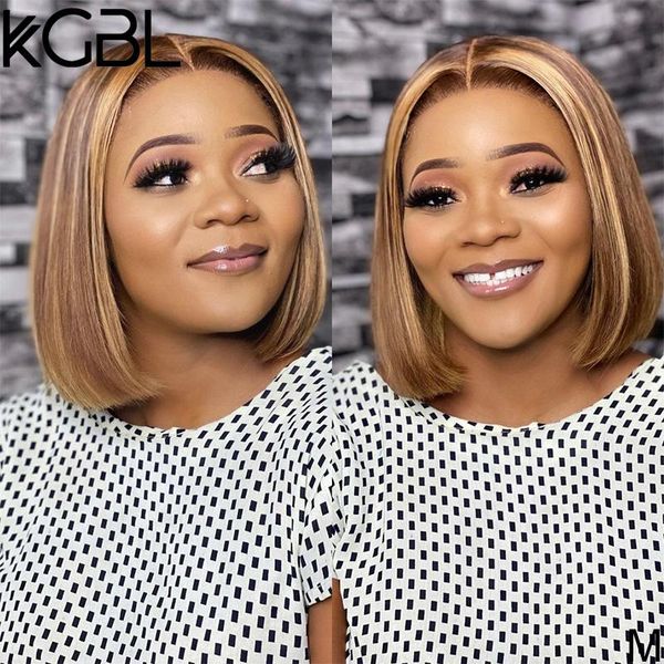lace wigs kgbl t-part highlight short bob front human hair wig 150% density with baby 8-14'' non-remy brazilian medium ratio, Black;brown
lace wigs kgbl t-part highlight short bob front human hair wig 150% density with baby 8-14'' non-remy brazilian medium ratio, Black;brown