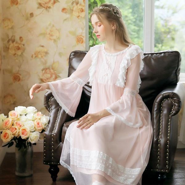 women 2020 new ladies elegant cute pink babydoll sleepdrss ruffle lace dress nightdress princess style soft homewear1, Black;red
women 2020 new ladies elegant cute pink babydoll sleepdrss ruffle lace dress nightdress princess style soft homewear1, Black;red