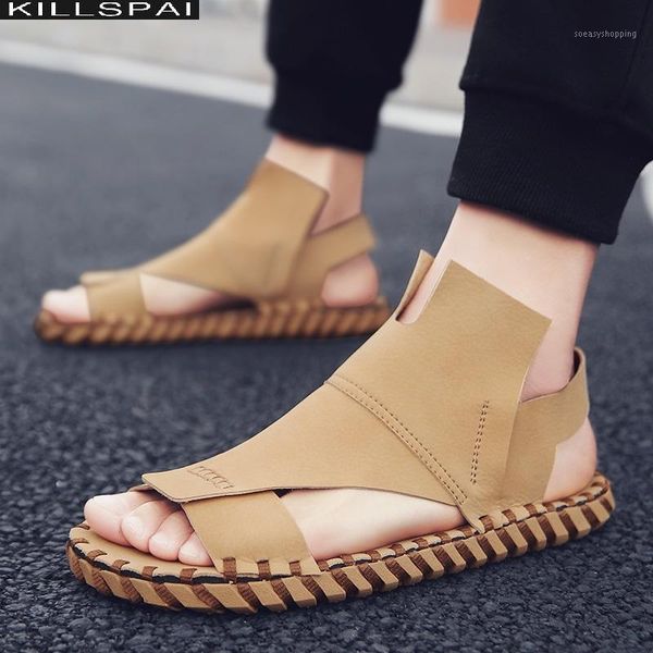 2020 new summer men slip on sandals leather sandals for mens designer beach sneakers man rubber bottom casual shoes1, Black
2020 new summer men slip on sandals leather sandals for mens designer beach sneakers man rubber bottom casual shoes1, Black