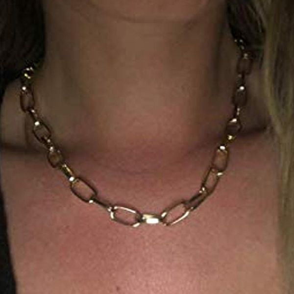 choker gold chain necklace for women stainless steel silver necklace fashion hip hop gifts female accessories wholesale
choker gold chain necklace for women stainless steel silver necklace fashion hip hop gifts female accessories wholesale