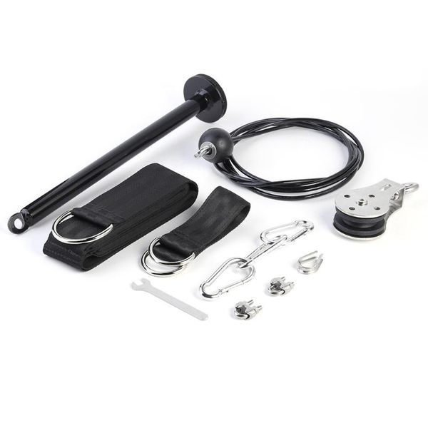 1 set fitness pulley cable machine diy adjustable length set arm triceps strength training home gym workout sport equipment
1 set fitness pulley cable machine diy adjustable length set arm triceps strength training home gym workout sport equipment