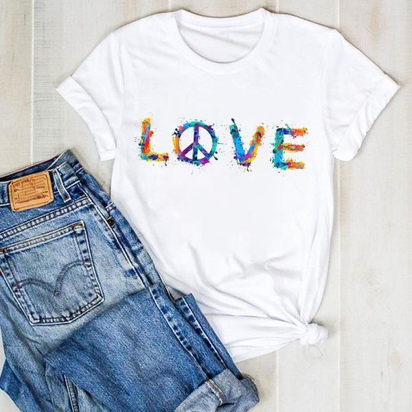 женщины леди лето любовь мир мода симпатичные печать дамы t tee tshirt женские женские верхние рубашка одежда графическая одежда футболка, White
женщины леди лето любовь мир мода симпатичные печать дамы t tee tshirt женские женские верхние рубашка одежда графическая одежда футболка, White