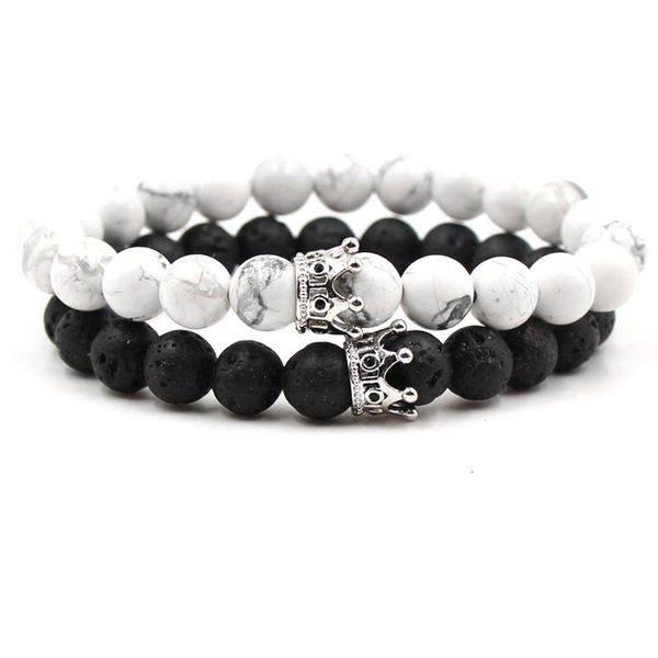 8mm lava rock stone crown rhinestone bracelets elastic bracelet lava essential oil perfume diffuser bracelets, Golden;silver
8mm lava rock stone crown rhinestone bracelets elastic bracelet lava essential oil perfume diffuser bracelets, Golden;silver