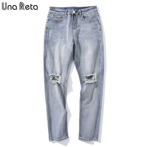 una reta mens pants new hip hop holes straight jeans men jean denim joggers streetwear skinny jeans for men, Blue
una reta mens pants new hip hop holes straight jeans men jean denim joggers streetwear skinny jeans for men, Blue