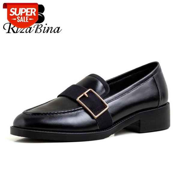 rizabina real leather women pumps round toe low heel buckle slip on shoes vintage ladies footwear fashion size 33-40 #l838
rizabina real leather women pumps round toe low heel buckle slip on shoes vintage ladies footwear fashion size 33-40 #l838