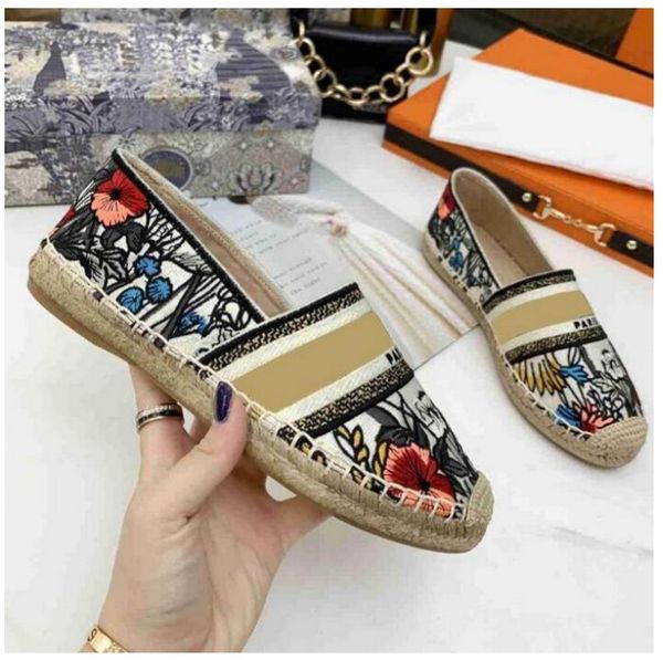 2022 luxurys casual women shoes espadrilles summer designers ladies flat beach half slippers fashion woman loafers fisherman can, Black
2022 luxurys casual women shoes espadrilles summer designers ladies flat beach half slippers fashion woman loafers fisherman can, Black
