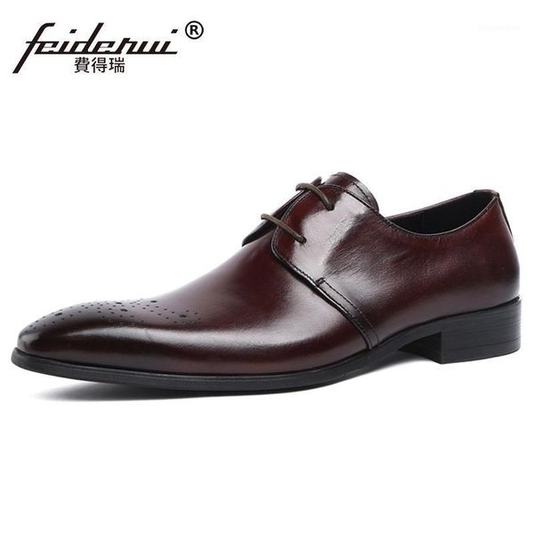 dress shoes summer design breathable genuine leather men's derby flats pointed toe laces handmade wedding party formal man js2781, Black
dress shoes summer design breathable genuine leather men's derby flats pointed toe laces handmade wedding party formal man js2781, Black