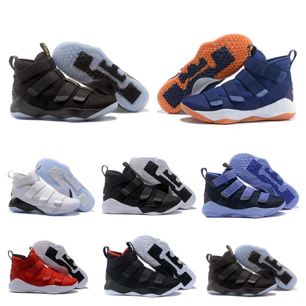 2021 new lbj soldier xi 11 navy blue men basketball shoes lbj soldier xi 11 metallic green trainers men sports sneakers size 7-12, Black
2021 new lbj soldier xi 11 navy blue men basketball shoes lbj soldier xi 11 metallic green trainers men sports sneakers size 7-12, Black