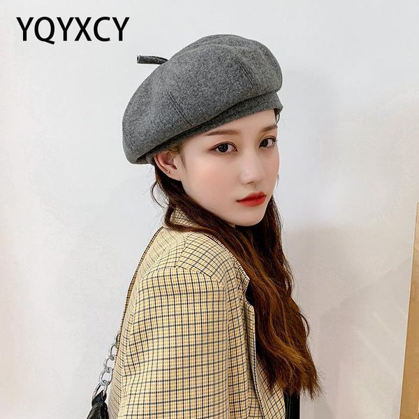 berets yqyxcy hat women beret autumn winter retro octagonal hats for ladies british solid color casual vintage painter cap gorras boina, Blue;gray
berets yqyxcy hat women beret autumn winter retro octagonal hats for ladies british solid color casual vintage painter cap gorras boina, Blue;gray