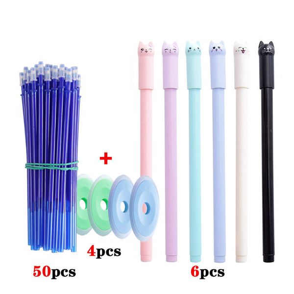 60pcs/lot 0.5mm erasable refill rod erasable pen washable handle blue black ink gel pen school writing stationery gel ink pen
60pcs/lot 0.5mm erasable refill rod erasable pen washable handle blue black ink gel pen school writing stationery gel ink pen