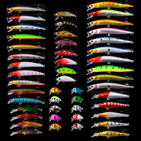 48pcs/lot mix colors fishing lures set fishing bait mixed minnow lures/popper lures/crank mixed size fishing tackle lures sets
48pcs/lot mix colors fishing lures set fishing bait mixed minnow lures/popper lures/crank mixed size fishing tackle lures sets