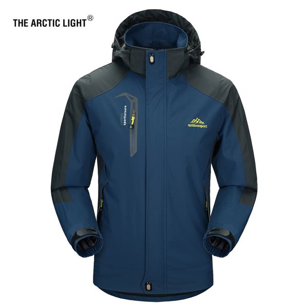 the arctic light camping hiking jacket men autumn outdoor sports coats climbing trekking windbreaker fishing waterproof q1201, Black;brown
the arctic light camping hiking jacket men autumn outdoor sports coats climbing trekking windbreaker fishing waterproof q1201, Black;brown