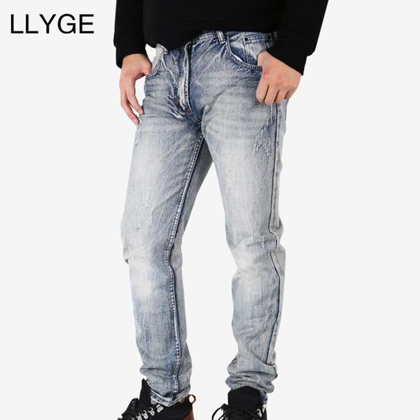 men's jeans llyge men gray 2021 spring slim fit hip hop strech denim ripped moto biker extra drop1, Blue
men's jeans llyge men gray 2021 spring slim fit hip hop strech denim ripped moto biker extra drop1, Blue