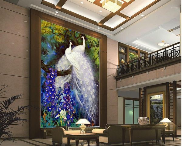 3d room wallpaper custom p beautiful white peacock in dream forest indoor decoration mural wallpaper1
3d room wallpaper custom p beautiful white peacock in dream forest indoor decoration mural wallpaper1